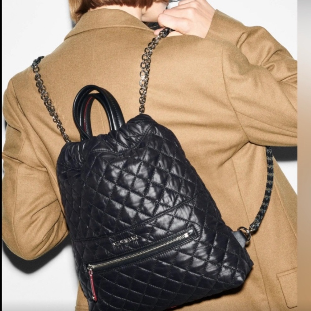 NWT MZ Wallace -Aubrey Crosby Quilted Backpack